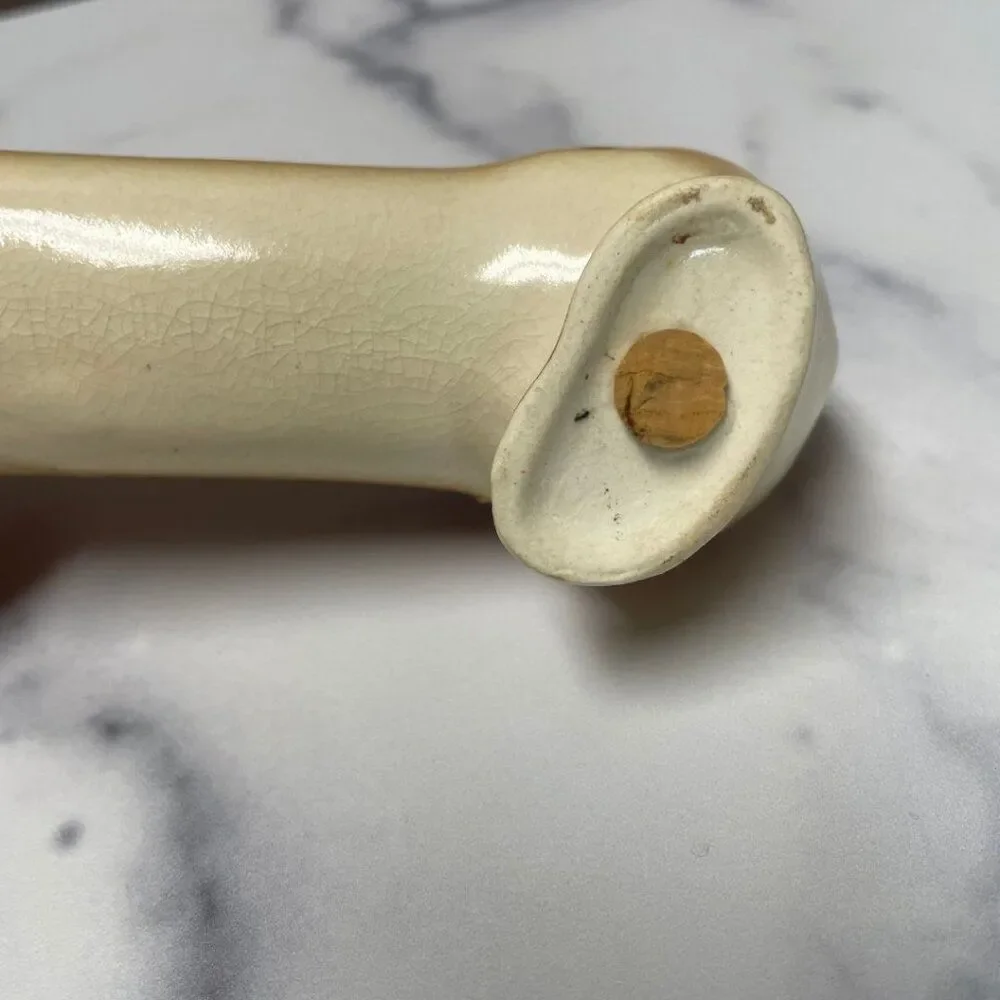 Vintage One Piece 'Long Pig' Salt & Pepper Shaker. Unique Collectible!